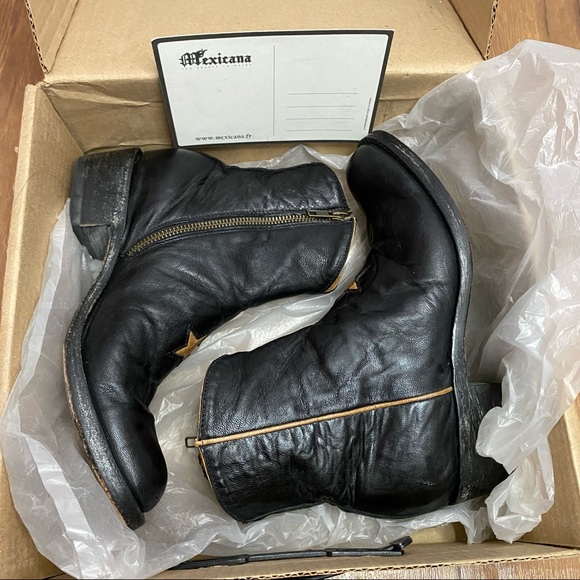 Old Gringo Shoes - Old Gringo Mexicana Star in Black Women Size 8